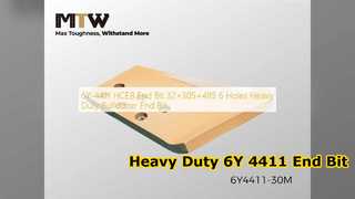 6Y 4411 Heavy Duty Bulldozer End Bit Durable Replacement