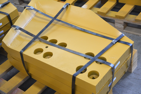 8E4546 Bulldozer End Bit (L) Yellow Color Custom