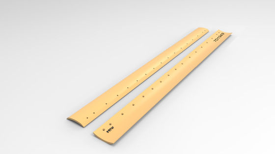 7D1949 Motor Grader Cutting Edge 19×203×2438mm DBC Curved Grader Blade 67KG