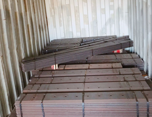 Bolt On Loader Cutting Edge DB16X150X1828
