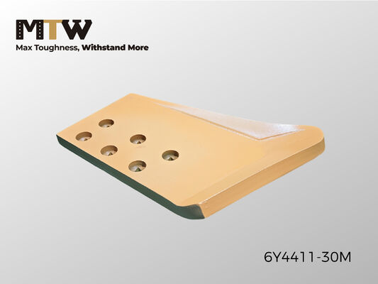 6Y-4411 HCEB End Bit 32×305×495 6 Holes Heavy Duty Bulldozer End Bit