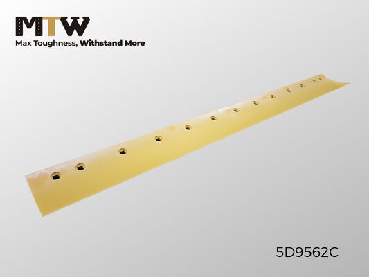 5D9562 Double Bevel Curved Motor Grader Blade 13 Holes