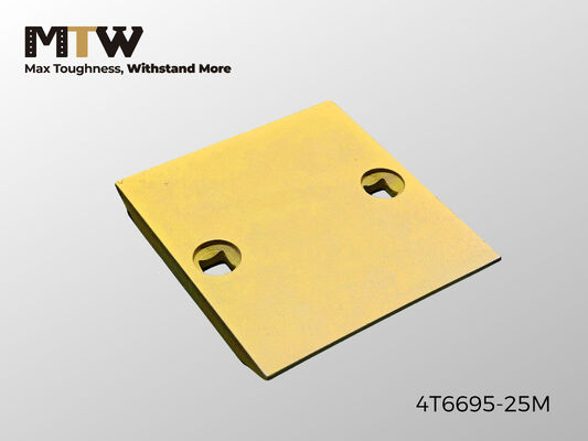 4T6695 End Bolt-On Cutting Edge 2 Holes for Loader Bucket