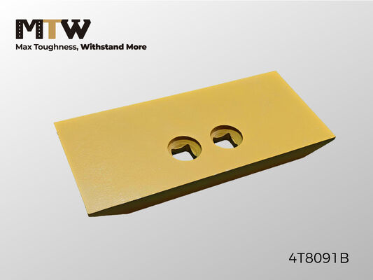 4T8091 End Bolt-On Cutting Edge 2 Holes for Loader Bucket