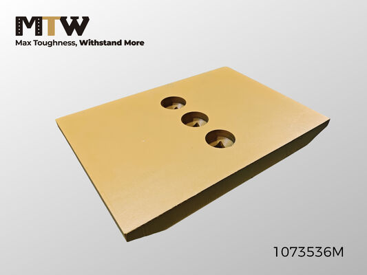 107-3536 Double Bevel Cutting Edge 3 Holes for Bulldozer & Grader