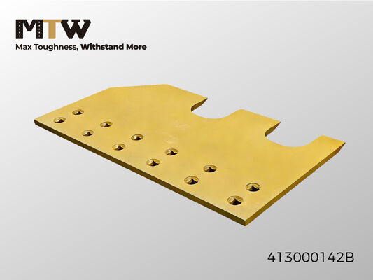 413000142 Cutting Edge 12 Hole Flat Blade for Bulldozer & Grader