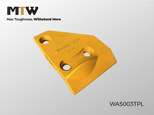 WA5003TPL Half Arrow 3 Holes 10.2KG Wheel Loader Bucket Protection Segment