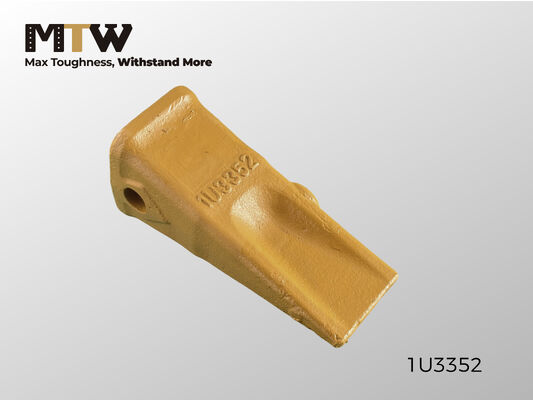 1U3352 J350 Bucket Tooth 6.5KG Excavator Ground Engaging Tool