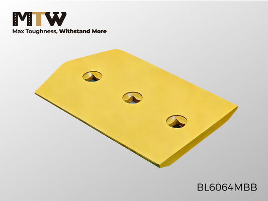 BL6064MB DBF Cutting Edge 19×204×326mm Loader Bucket Wear Part 8.6KG
