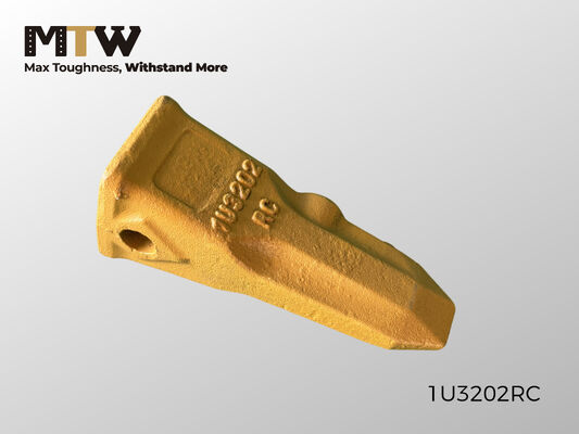 1U3202RC Bucket Tooth Replacement 1U3202LK Cast Ground Engaging Wear Part 1.3KG