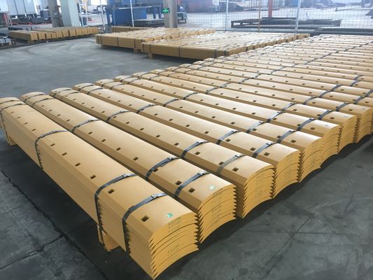 5D9561 DBC Bulldozer Cutting Edge 16×203×2133mm Curved Blade Wear Part 49KG