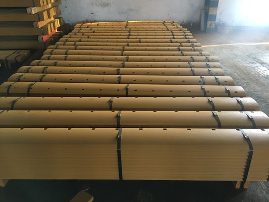7D1158 DBC Bulldozer Cutting Edge 16×203×2133mm Curved Blade Wear Part 49KG
