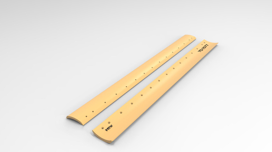 Curved 7D1577 Grader Blades 15 Holes