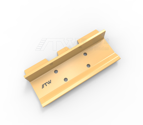 HRC 25 Excavator Track Shoe Plate Track pads D6R 203 Link Pitch Track  Plates