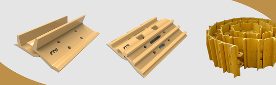 SG228A-17 Track Shoe Plate  Single Grousers D155A Track plates