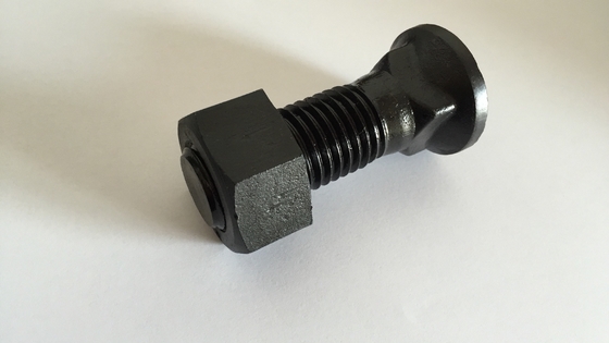 M12 Plow Bolt Dimensions Black 1J6762 Carbon Steel