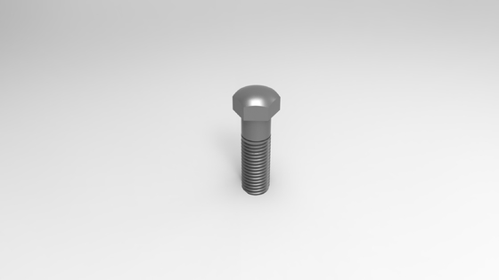D6 Track Bolts 18-UNF 1S1859 ISO Alloy Steel Grade 12.9