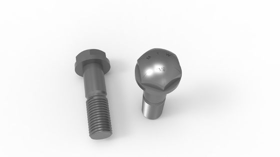 156-32-11210 Track Bolt M19×1.5×65mm Grade 12.9 Heat-Treated Alloy Steel