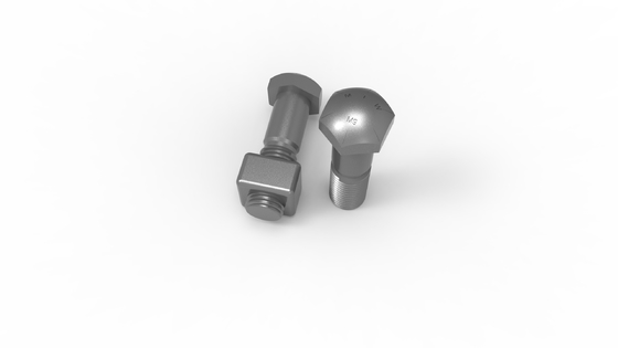 Dia M20 Alloy Steel Screws 65mm 156-32-21321 Zinc Plated