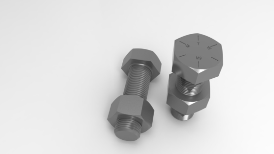 22mm 207-32-51220 Track Bolts