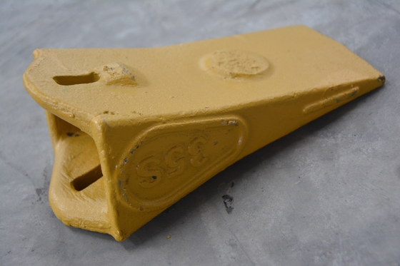 35S Excavator Bucket Teeth And Adaptors 4.6kg Yellow
