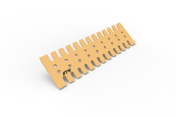 HRC 45 Bucket Cutting Edges Serrated DBF 4T6568SER