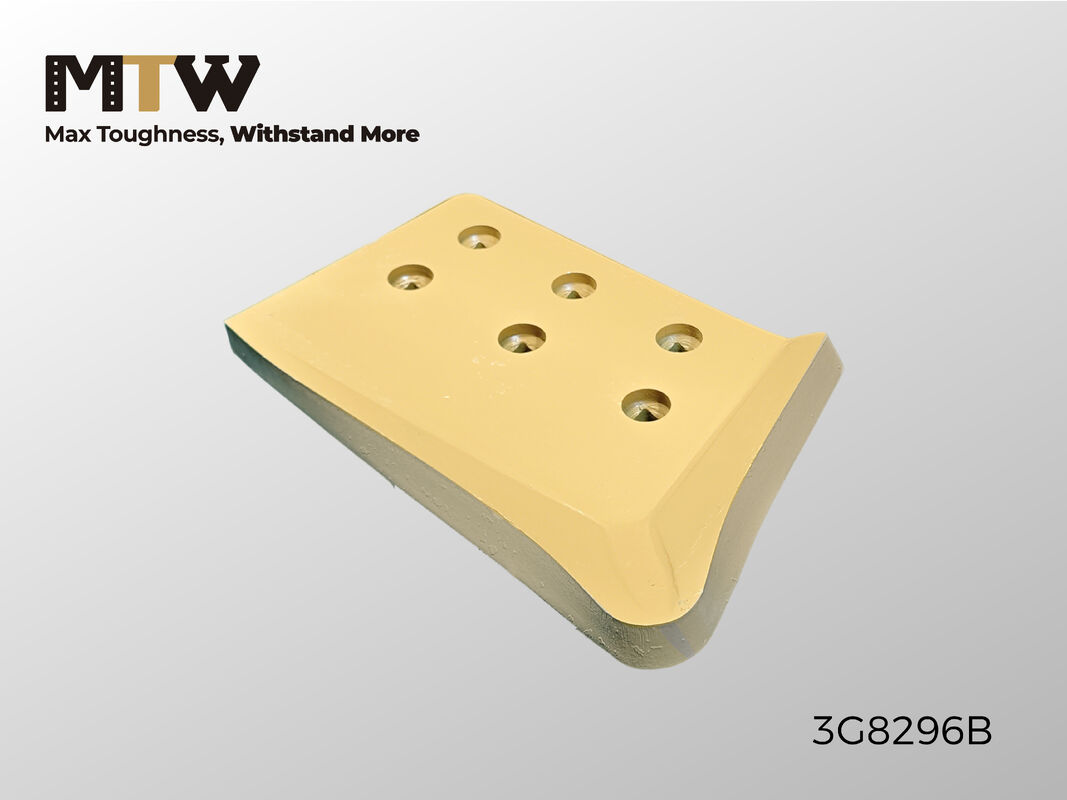 3G8296 HCEB End Bit 25×262×392 6 Holes Heavy Duty Bulldozer End Bit