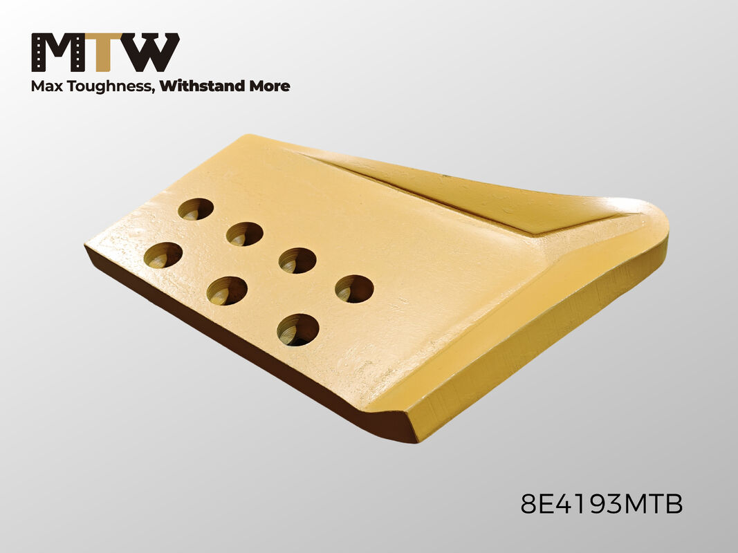 8E-4193 HCEB End Bit 40×403×597 7 Holes Heavy Duty Bulldozer End Bit