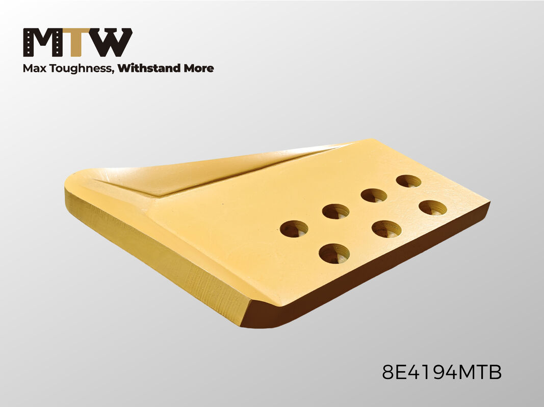 8E-4194 HCEB End Bit 40×403×597 7 Holes Heavy Duty Bulldozer End Bit