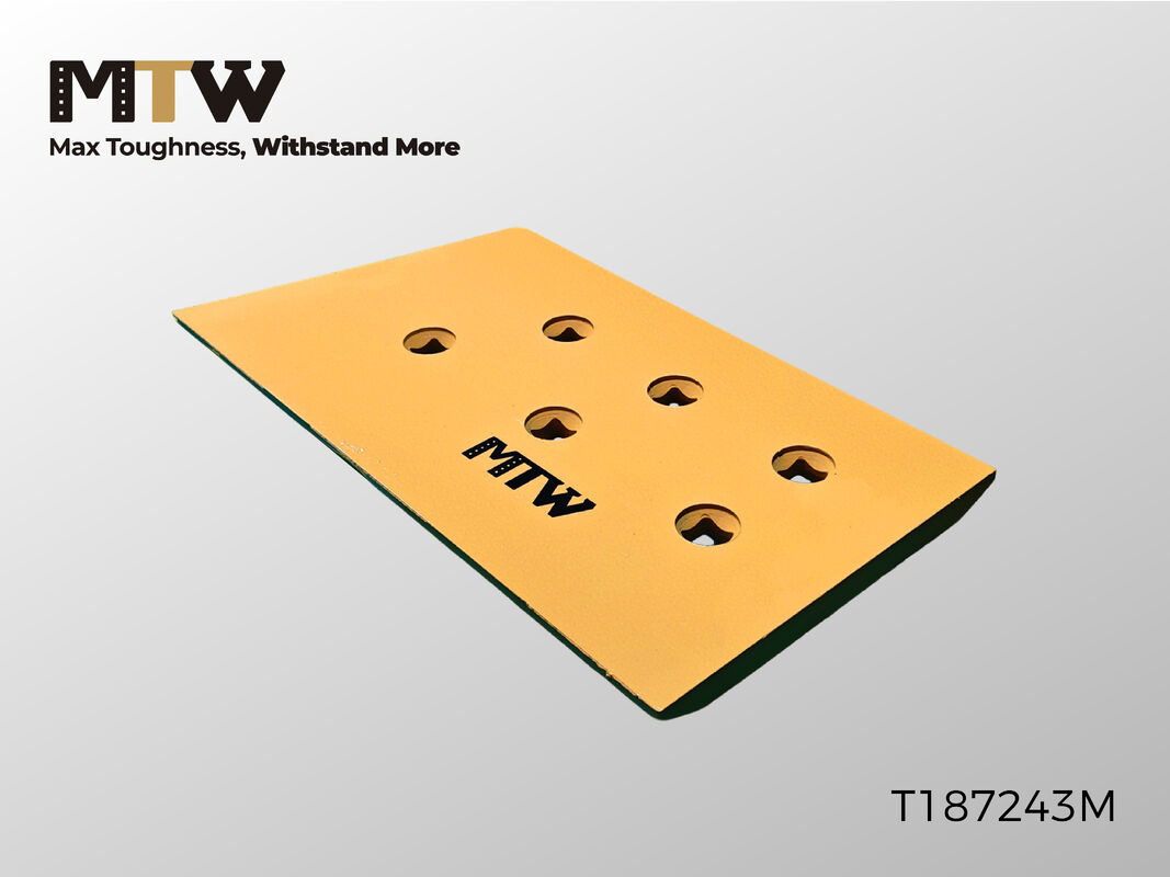 T187243 LCEB End Bit 19×254×481 6 Holes for Bulldozer Blade