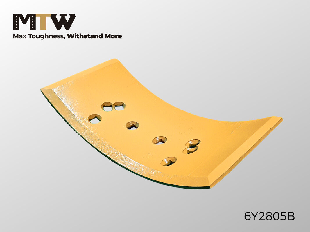 6Y2805 Overlay End Bit 8 Holes for Bulldozer Blade