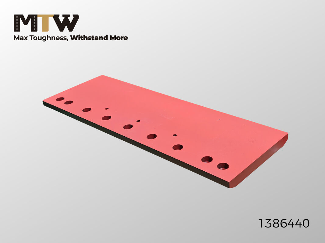 138-6440 Double Bevel Cutting Edge 9 Holes Heavy Duty Bulldozer Blade
