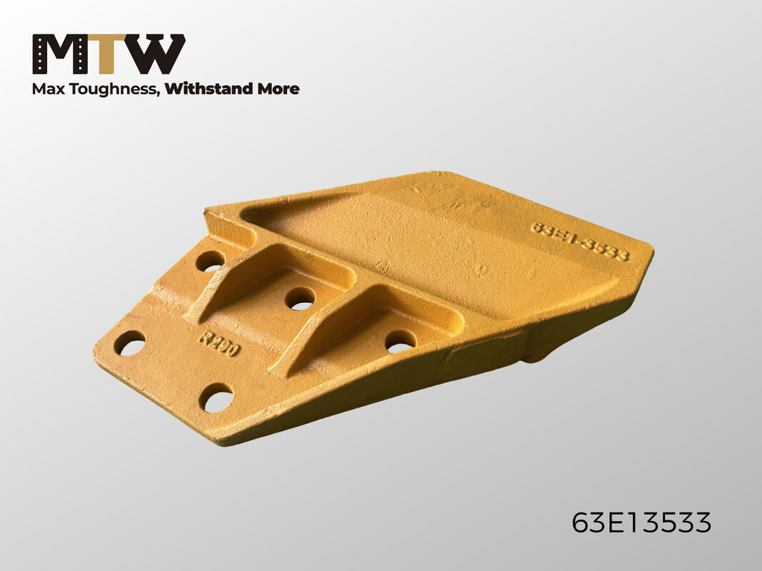 63E1-3533 Bolt-On Side Cutter 5 Holes 19.3KG Excavator Bucket Side Protection