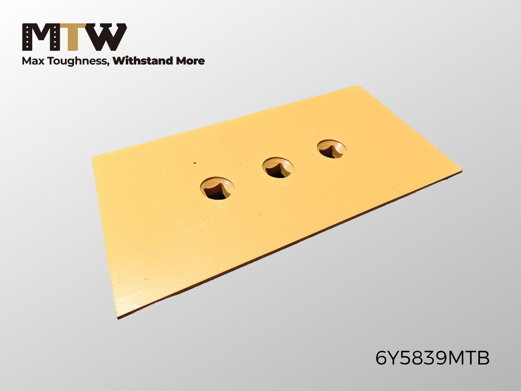 6Y5839MT Level Cut End Bit LCEB 16×165×352 3 Holes 5.9KG Dozer End Bit