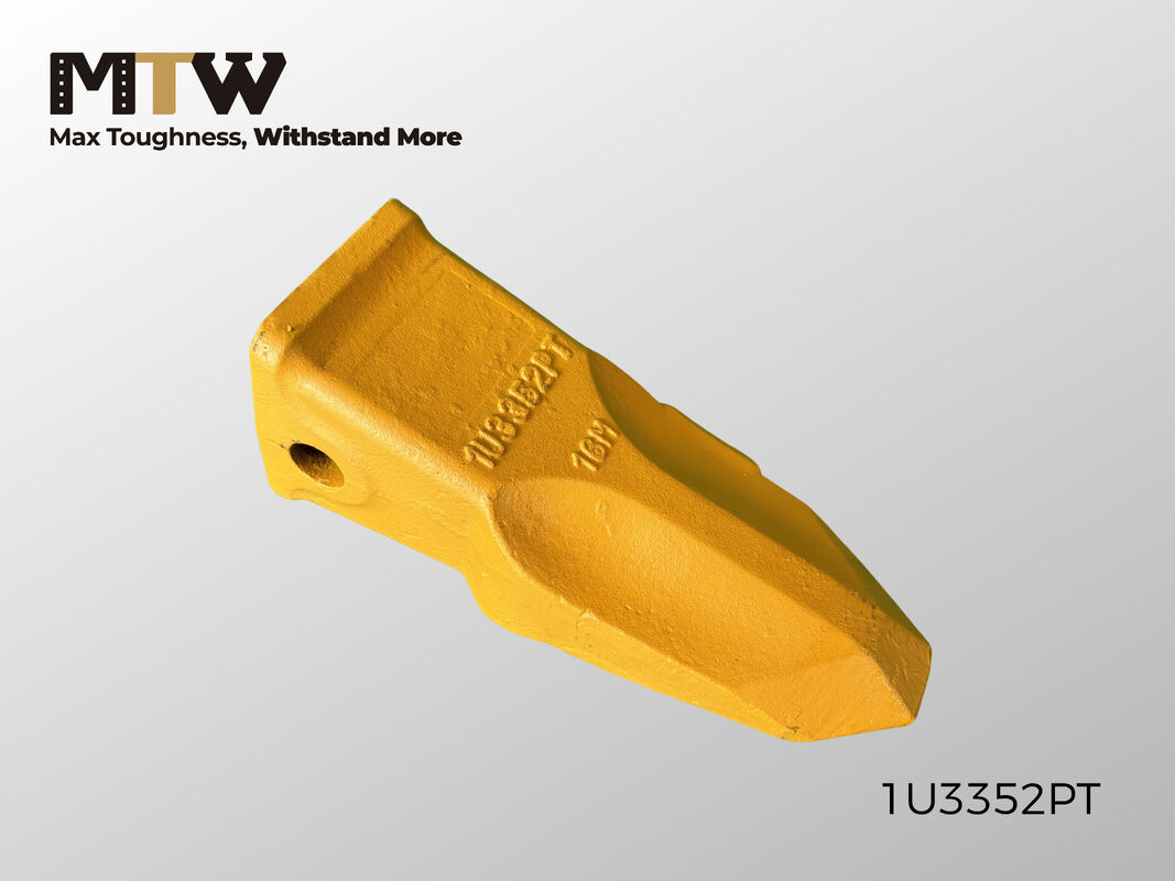 1U3352PT J350 Loader Tooth Point 10.5KG Excavator Bucket Tooth