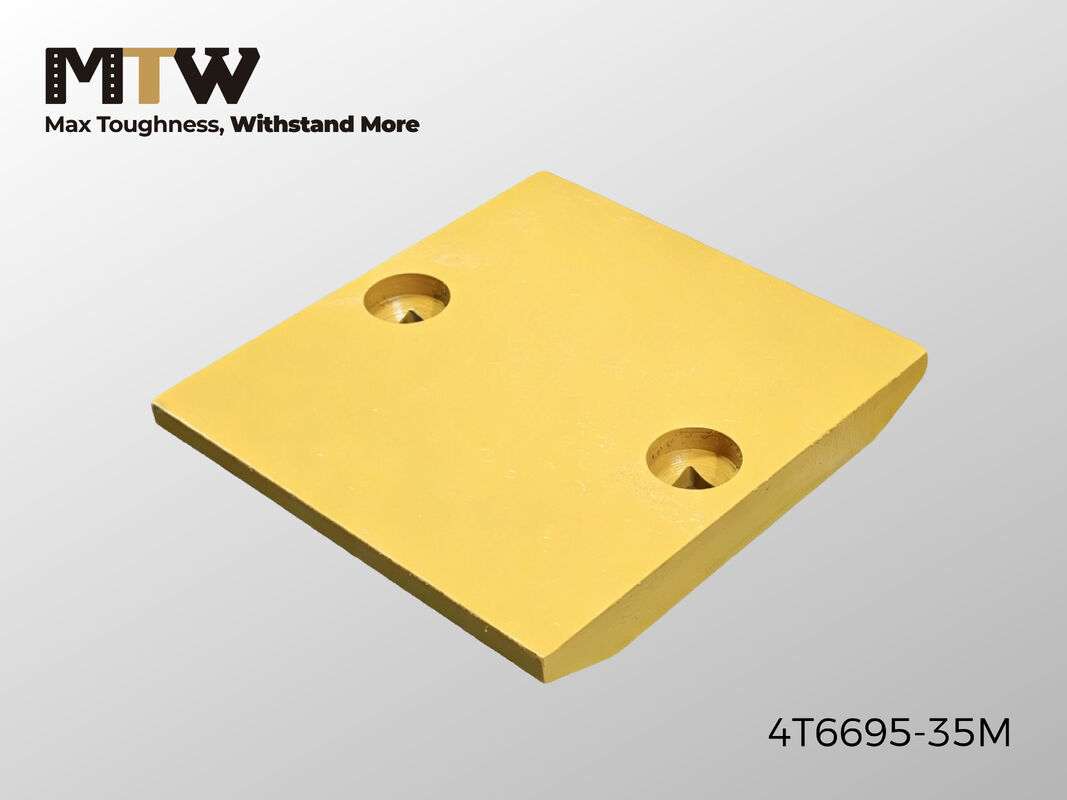 4T6695 Bolt-On Bucket Segment DBF 25×265×279 2 Holes Loader Cutting Edge