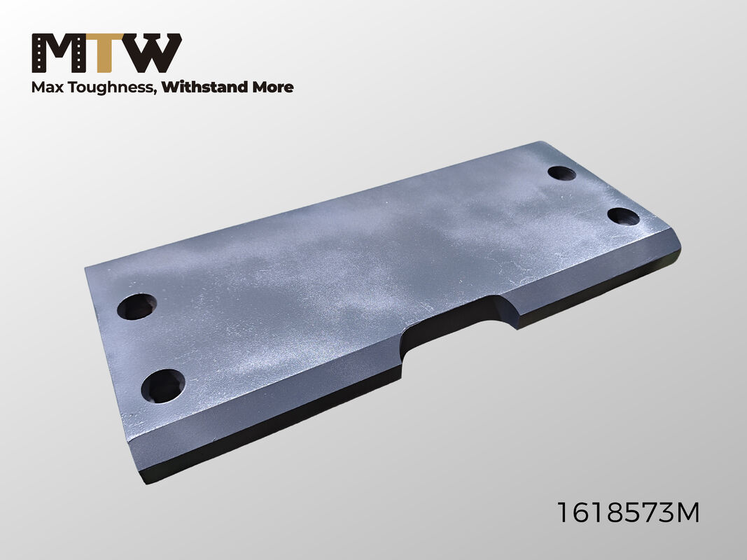 161-8573 Bolt-On Heel Plate DBF 35×254×565 4 Holes Loader Wear Protection Plate