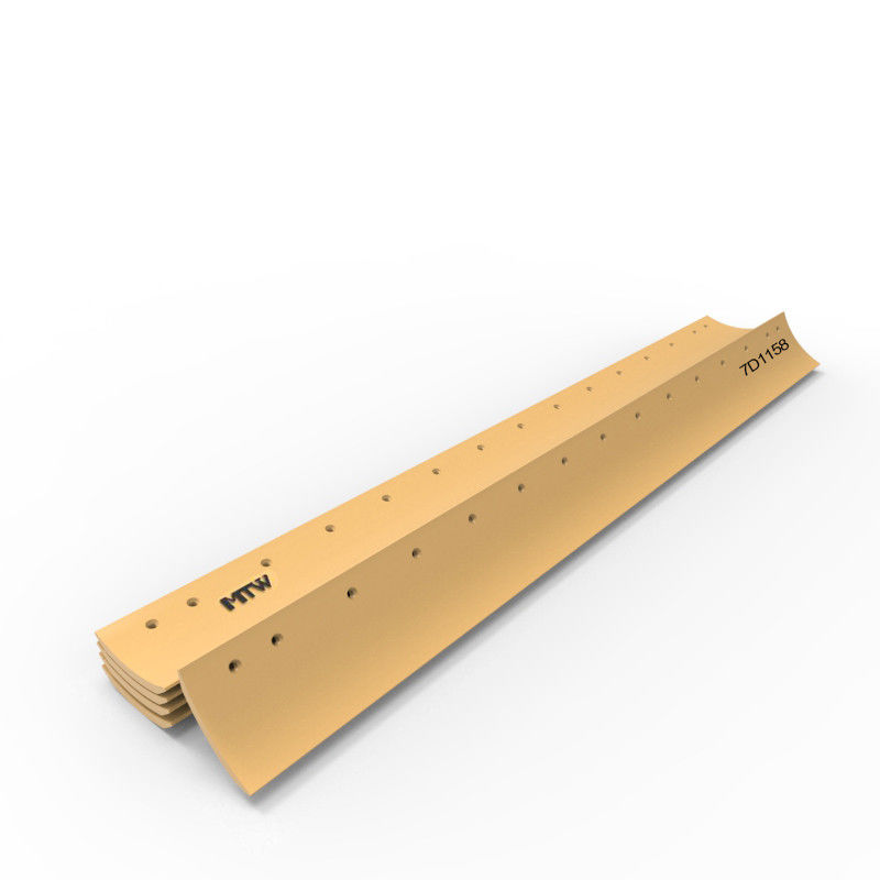 7D1158 DBC Bulldozer Cutting Edge 16×203×2133mm Curved Blade Wear Part 49KG