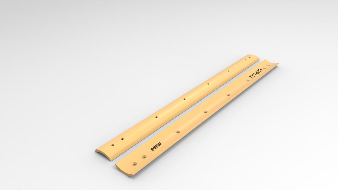 7T1633 DBC Bulldozer Cutting Edge 16×152×1828mm Curved Blade Wear Part 29KG