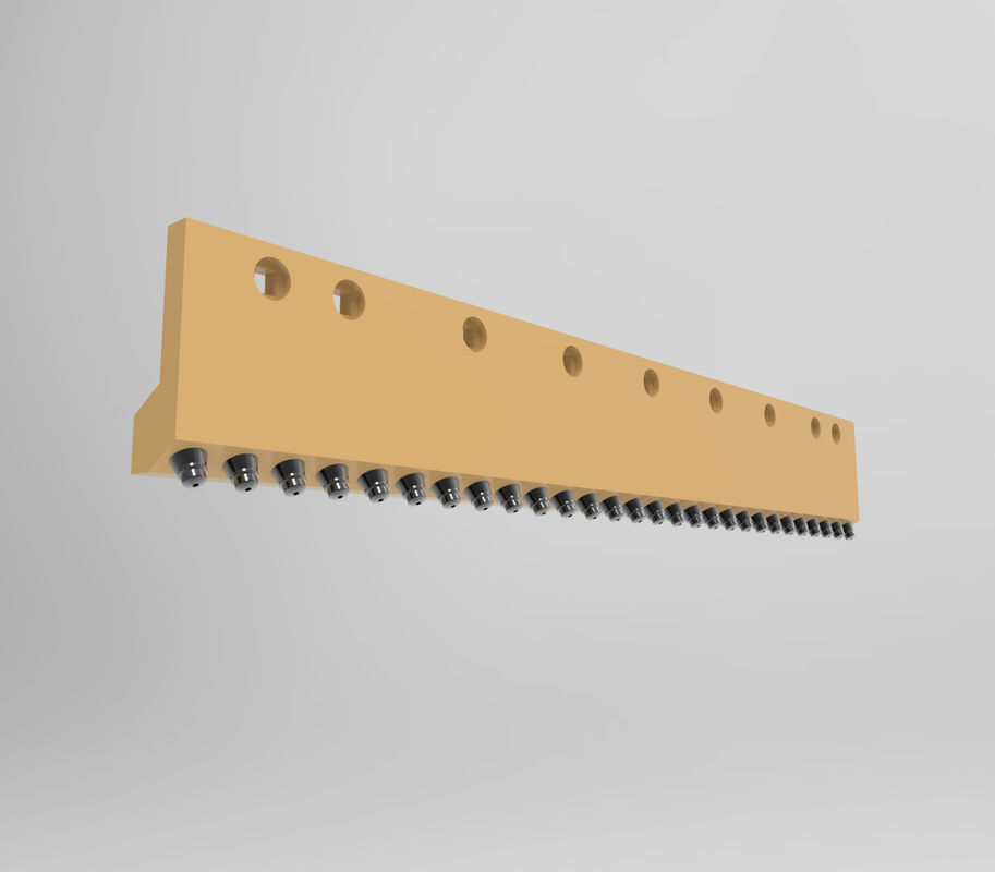 Tungsten Carbide Inserted Plow Grader Blades 45KG SCABIT486