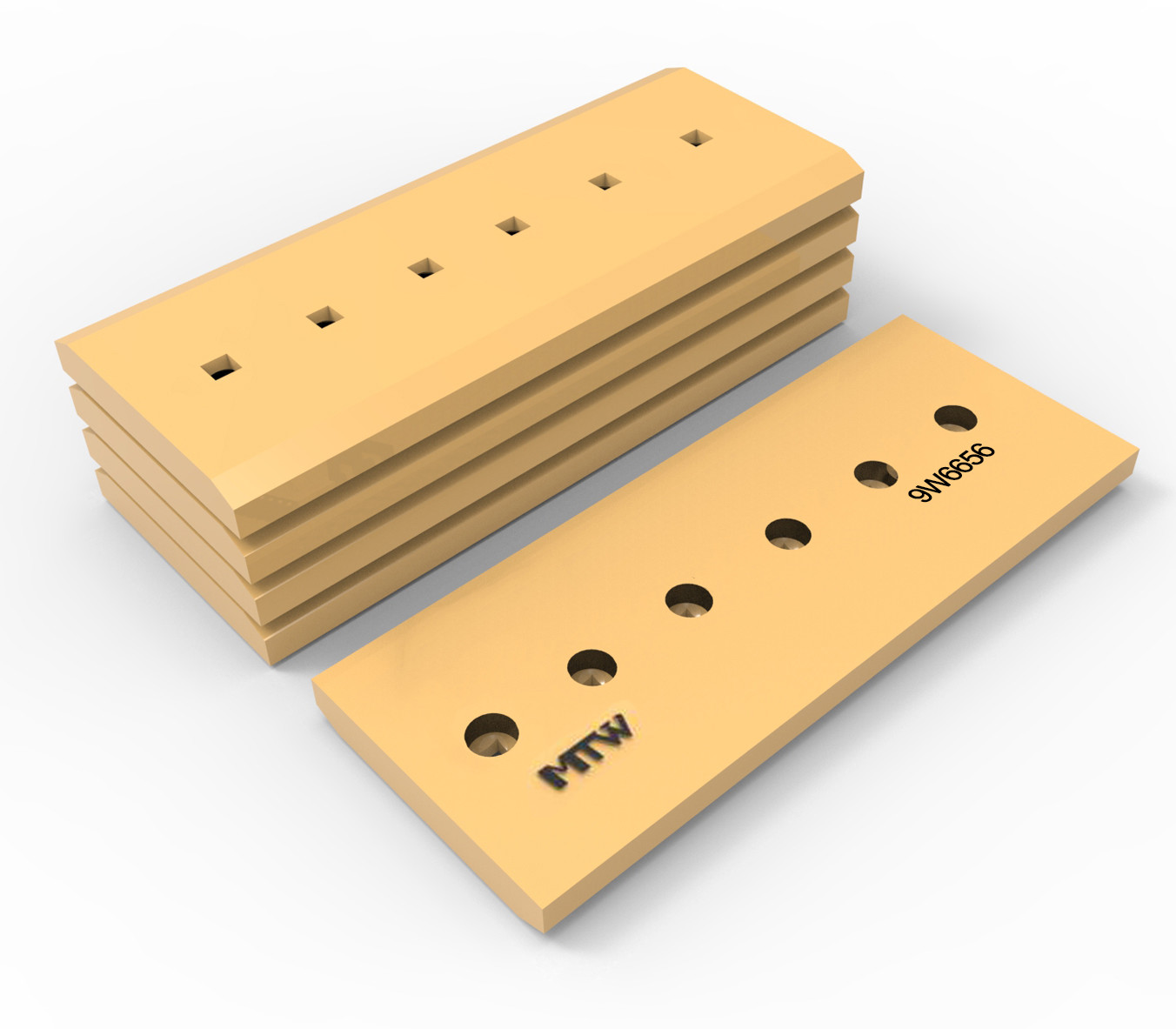 9W6656 Bulldozer Cutting Edges DBF 131.8kg 45x406x993