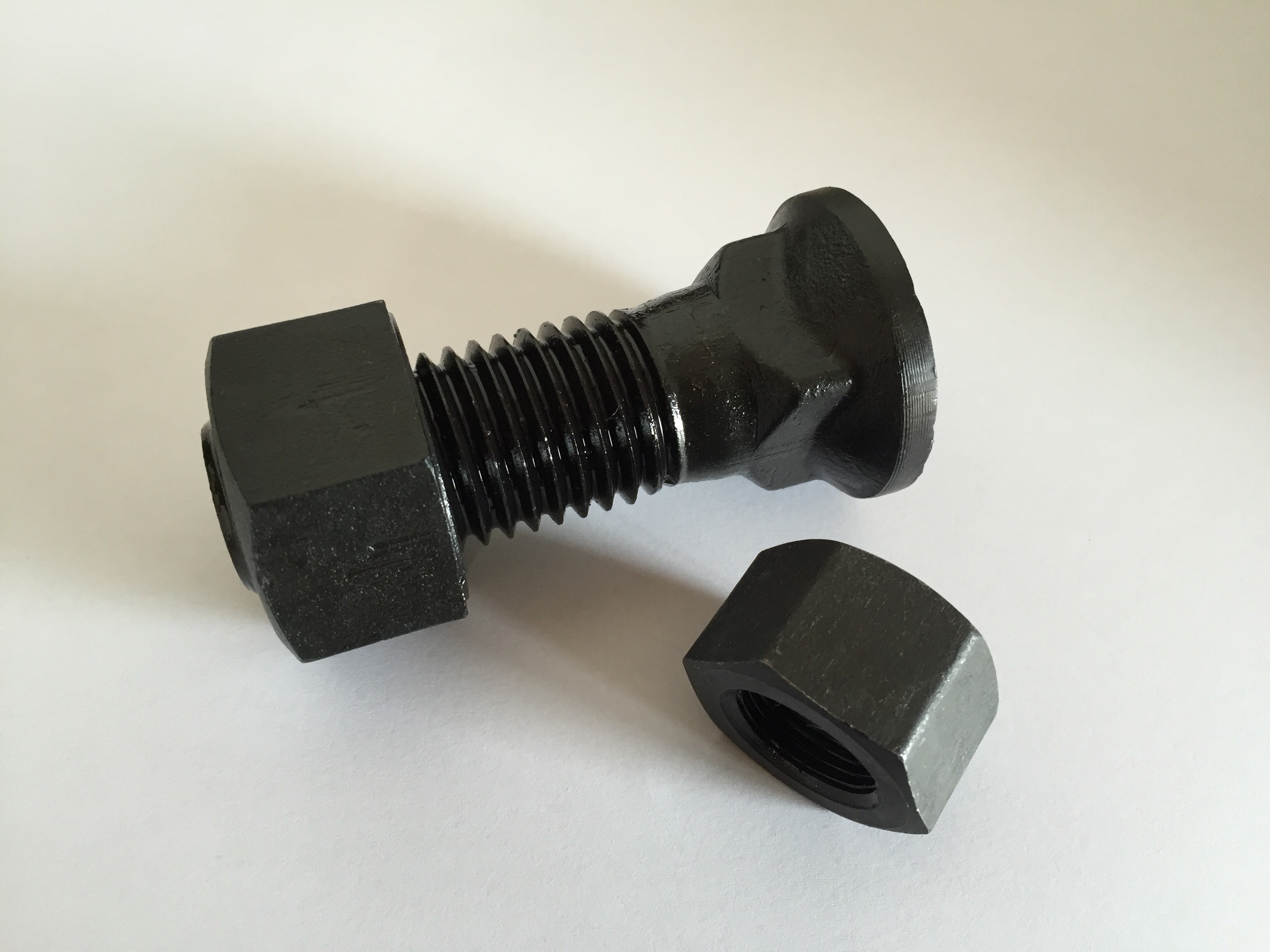 Phosphating Plow Bolt Head Types 10UNC 4F0138 Carbon Steel